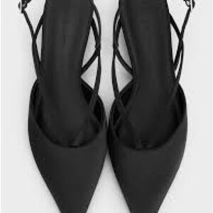 Steve Madden Black Strappy Heels